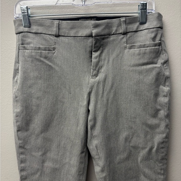 Banana Republic Sloan Womens Grey Dress Pants Size 4 - Picture 2 of 8